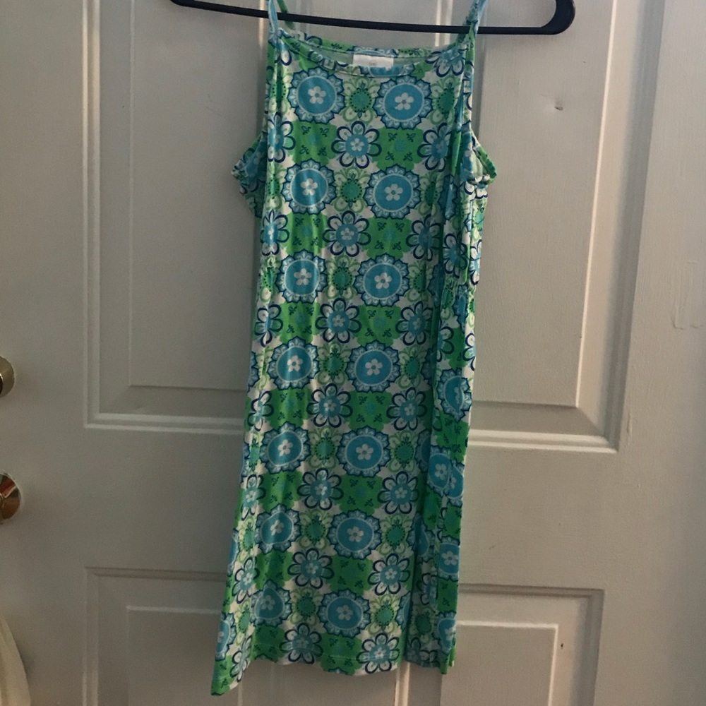 Hanna Anderson Cotton Sundress Size 140 EUC